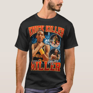 Camiseta Reggie Miller Choke Rótulo Leyenda de Baloncesto S