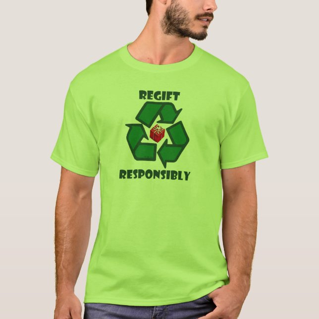 Camiseta Regift responsable (Anverso)