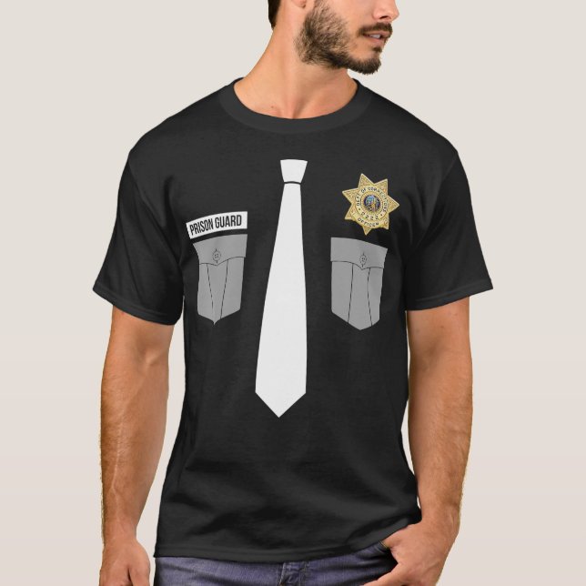 Camiseta Régimen de Halloween uniforme de oficial correccio (Anverso)