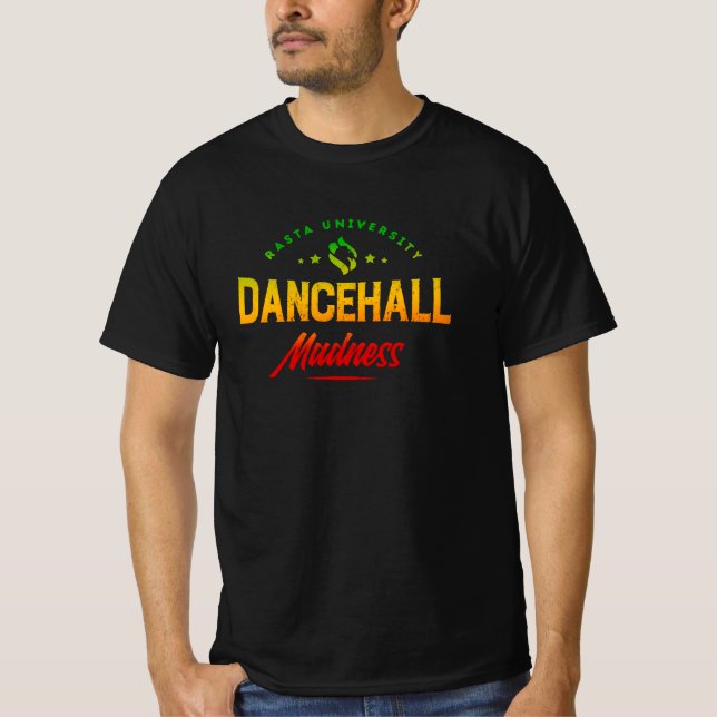 Camiseta Régimen de la locura del dancehall de la universid (Anverso)
