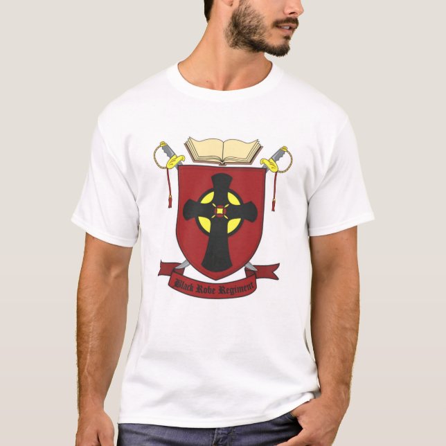 CAMISETA RÉGIMEN DE ROBO NEGRO (Anverso)