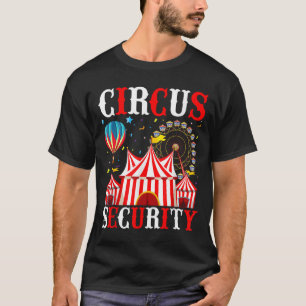 Camiseta Régimen De Seguridad Circus Fiesta Tee Circus Para