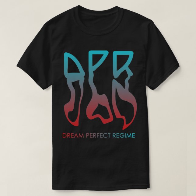 Camiseta Régimen perfecto de sueño de RPD (Diseño del anverso)