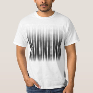 Camiseta Régimen tipográfico de efecto borroso de los Rocke