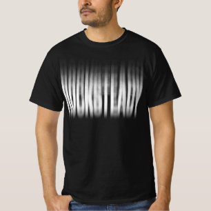 Camiseta Régimen tipográfico de efecto borroso Rocksteady