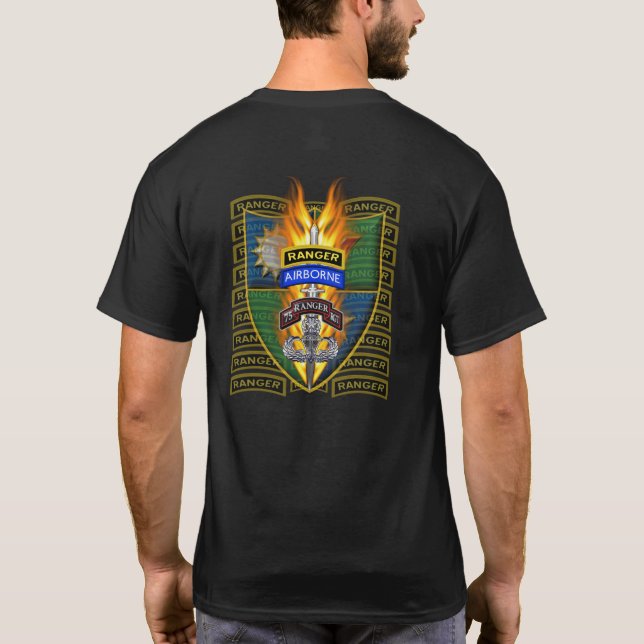 Camiseta Regimiento de Rangers 75 Ranger (Reverso)