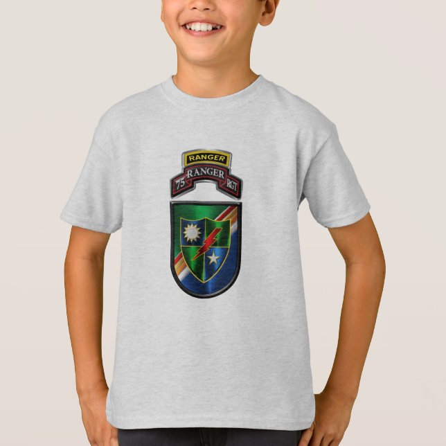 Camiseta Regimiento Ranger 75 (Anverso)