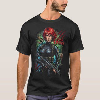Camiseta Regina Crisis de Dinosaurios Isla Dinosaurios Supe
