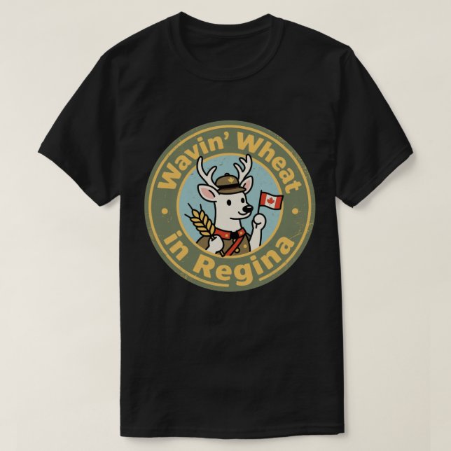 Camiseta Regina SK Uniforme Marrón Vintage (Diseño del anverso)