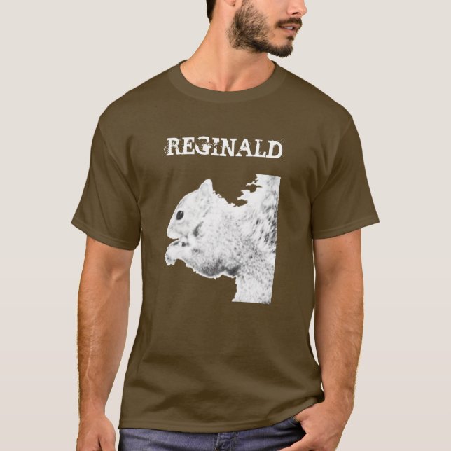 Camiseta Reginald la ardilla (Anverso)