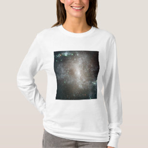 Camiseta Región central de la galaxia espiral barrada