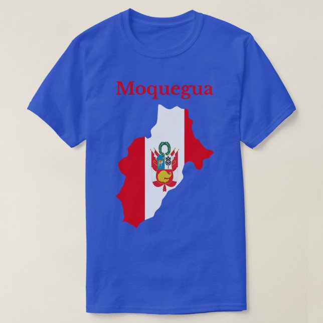 Camiseta Región de Moquegua (Diseño del anverso)