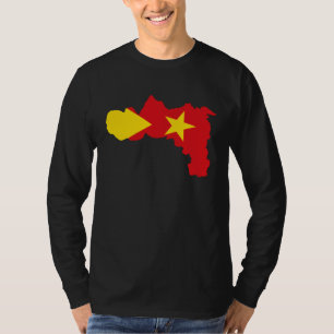 Camiseta Región de Tigray Está En Mi ADN Mapa Tigray Dentro