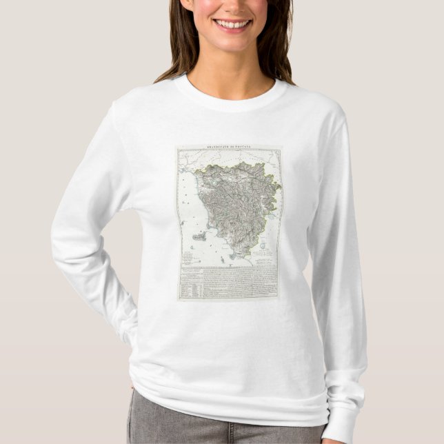 Camiseta Región de Toscana Italia (Anverso)