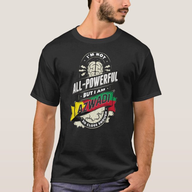 Camiseta Región del Orgullo Azwadi y Estado (Anverso)