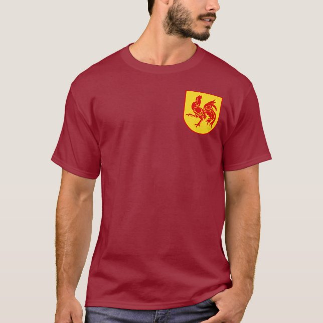 Camiseta Región valona (Anverso)