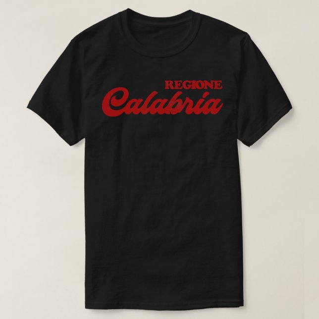 Camiseta Regione Calabria (Diseño del anverso)