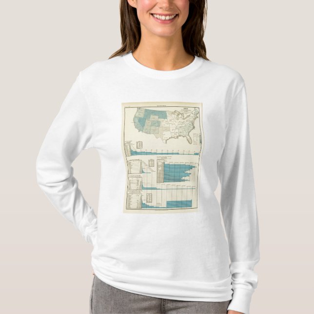 Camiseta Regiones de la minería aurífera (Anverso)