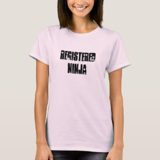 Camiseta Registered Ninja