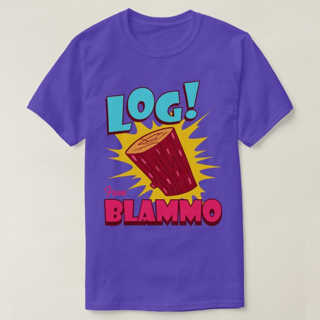 Camiseta Registrar desde el blammo (Diseño del anverso)