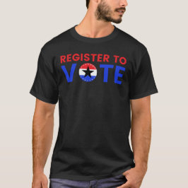 Camiseta Regístrate Para Votar A Los EEUU Elecciones 2024