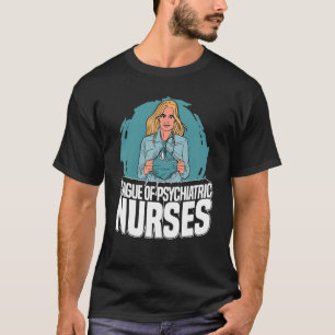 Camiseta Registro De La Clínica De Enfermeras Psiquiátricas