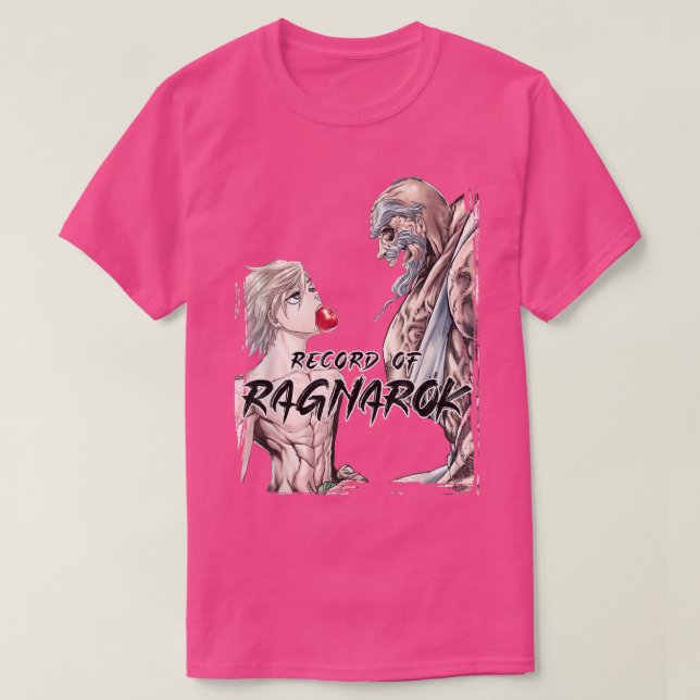 Camiseta Registro De La Moda Ragnarok Anime (Diseño del anverso)