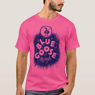 Camiseta Registros de ganso azul 1