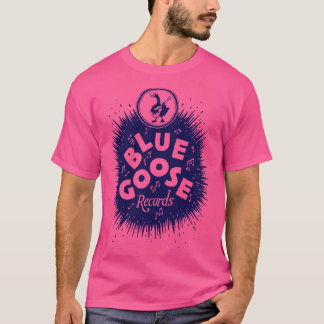 Camiseta Registros de ganso azul 1