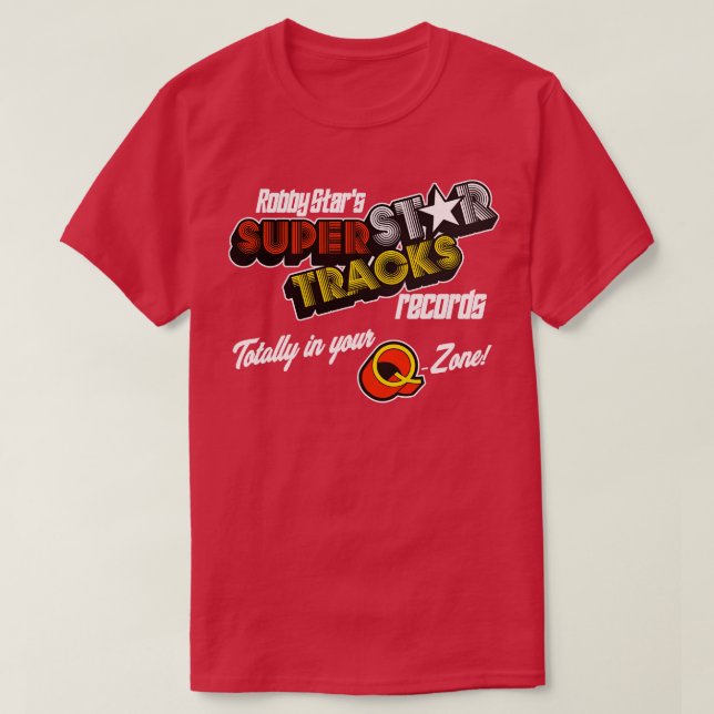 Camiseta Registros de SuperTrack (Diseño del anverso)
