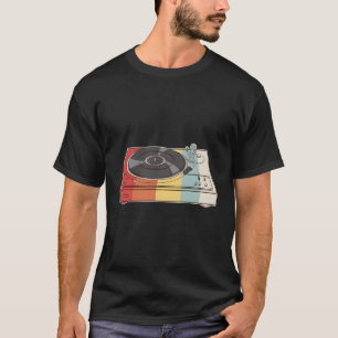 Camiseta Registros de vinilo modificables Dj