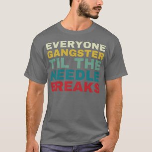 Camiseta Registros de vinilo todos los gangster hasta la ag