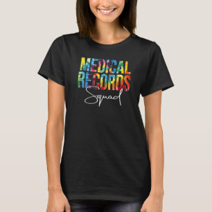 Camiseta Registros Médicos Apreciación Cuádruple Día Tíce M