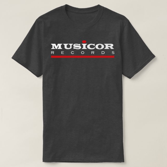 Camiseta Registros musicales (Diseño del anverso)