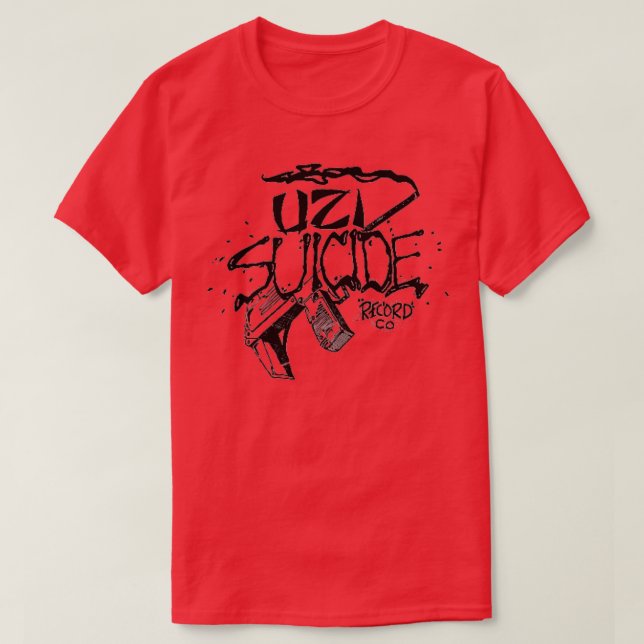 Camiseta Registros raros de UZI SUIE (Diseño del anverso)