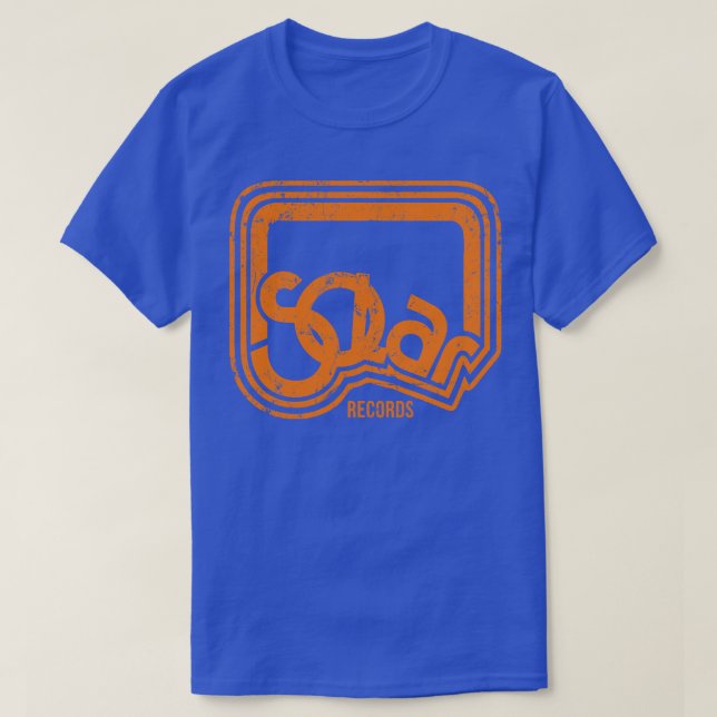 Camiseta Registros solares (Diseño del anverso)