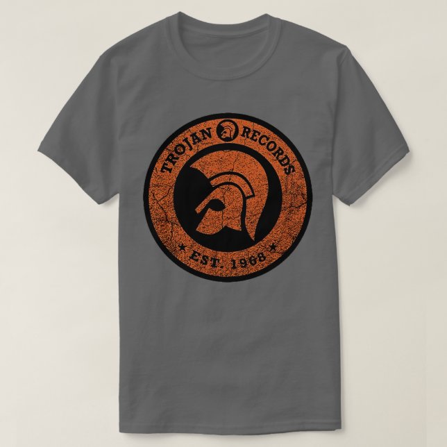 Camiseta Registros Troyanos 1968 TShirt (Diseño del anverso)