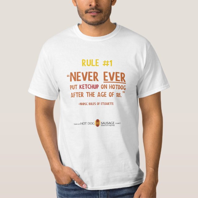 Camiseta Regla # 1 (Anverso)