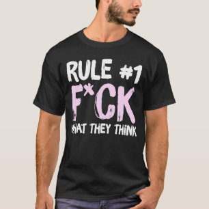 Camiseta Regla 1 Fck Lo Que Piensan De Aparato