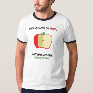 Camiseta Regla 1: Manzanas