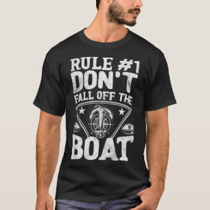 Camiseta Regla 1 No Caer De Las Vacaciones De Cruceros En B