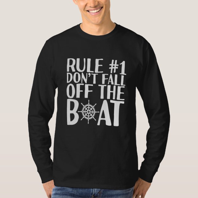 Camiseta Regla 1 No caigas del barco (Anverso)