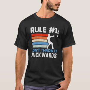 Camiseta Regla 1 No la arroje al revés