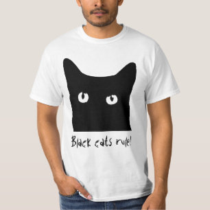 Camiseta ¡Regla de Gato Negro!