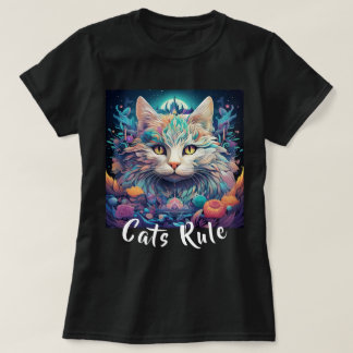 Camiseta Regla de gatos místicos místicos músticos nativos 
