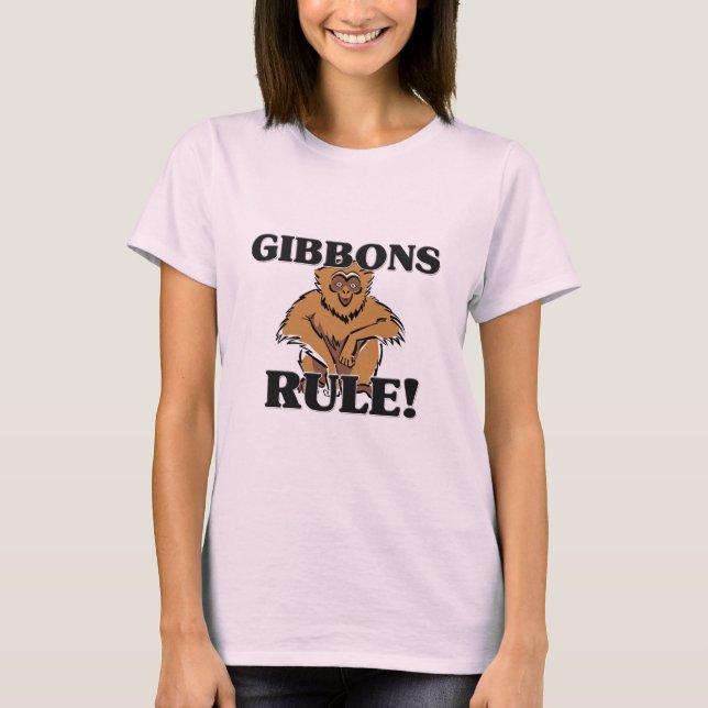 Camiseta ¡Regla de GIBBONS! (Anverso)