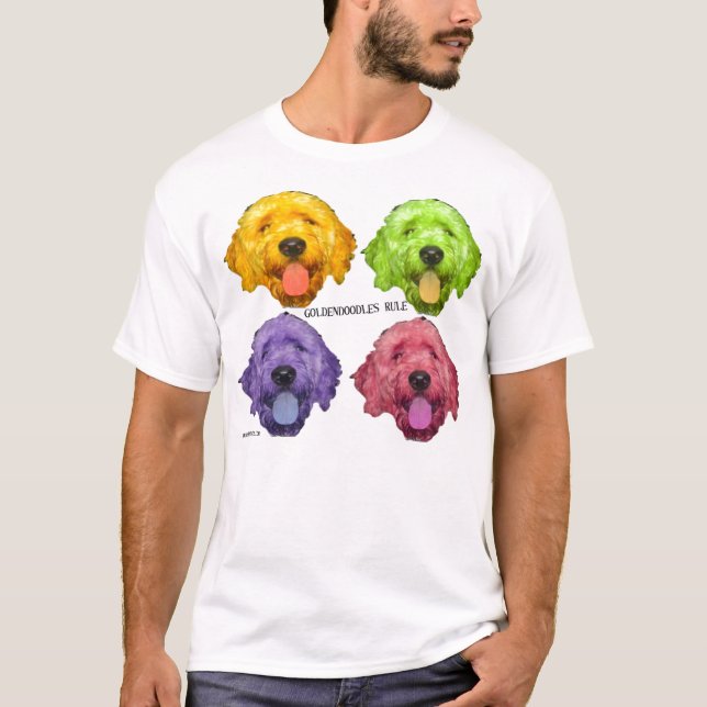 Camiseta ¡Regla de Goldendoodles! (Anverso)