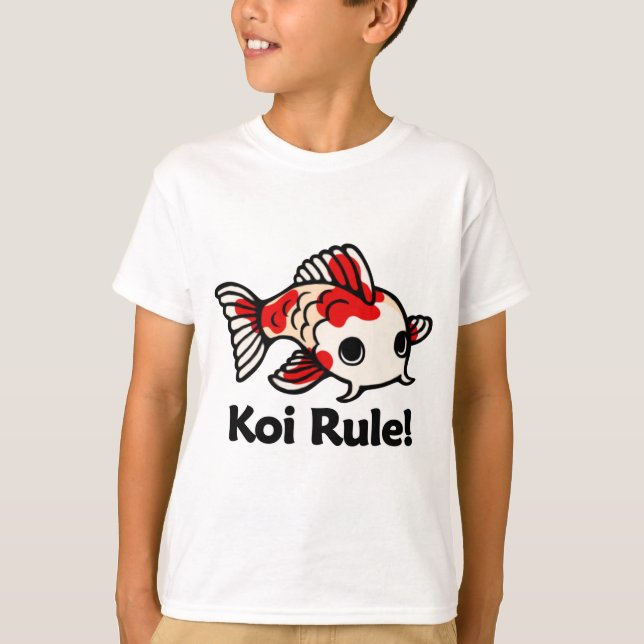 Camiseta ¡Regla de Koi! (Anverso)