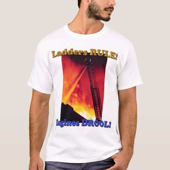 Camiseta ¡REGLA de las escaleras! (Anverso)