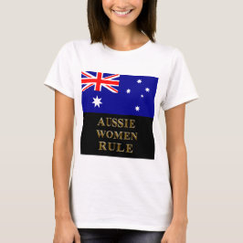 CAMISETA REGLA DE LAS MUJERES AUSSIE